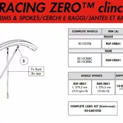 Fulcrum Racing Zero Speiche HR Links 276,5 Mm Schwarz
