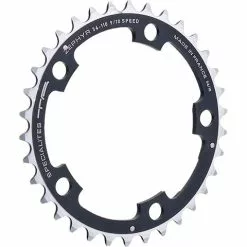 TA Specialite Zehpyr Compact Kettenblatt 38 Zaehne 110 Lk Schwarz Mitte