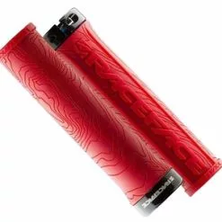 Race Face Half Nelson Lock On Lenkergriffe Rot