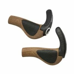 Ergon GP 3 Lenkergriffe Biokork 3-Finger Bar Ends Groesse S