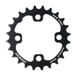 Stronglight Kettenblatt XC-CT 2x10 FCM785 LK 64 Schwarz 22 Zaehne