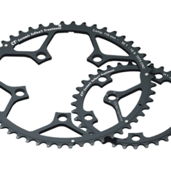 Stronglight Type 110C Rennrad Kettenblatt 52 Zaehne 5 Arm 110 Lk Schwarz