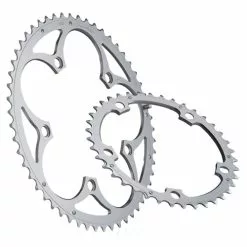 Miche Kettenblatt Supertype BCD Shimano + Sram 130 LK Aussen 9-10 Fach Silber 45 Zaehne