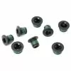 Sram MTB Kettenblattschrauben M8,5x7 + 9mm Huelse Alu Schwarz Je 4 Stueck