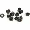 Sram MTB Kettenblattschrauben M8,5x5 + M8,5x8 + 7mm Huelsen Stahl Schwarz Je 4 Stueck -Innenlager Verkaufsladen 44079 0 Kettenblattschrauben Sram MTB 3fach Stahl