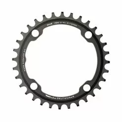 TA Specialite One Kettenblatt Narrow Wide 32 Zaehne 104 Lk Schwarz