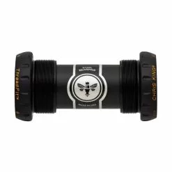 Chris King Innenlager ThreadFit 24 BSA Two Tone Schwarz Gold | Black Gold