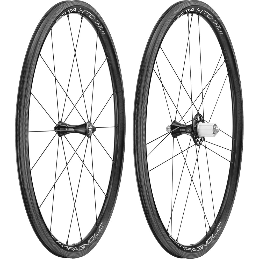 Campagnolo Bora WTO 33 UB Laufradsatz Clincher Bright Label Rotor HG11 3 Campagnolo Bora WTO 33 UB Laufradsatz Clincher Bright Label Rotor HG11