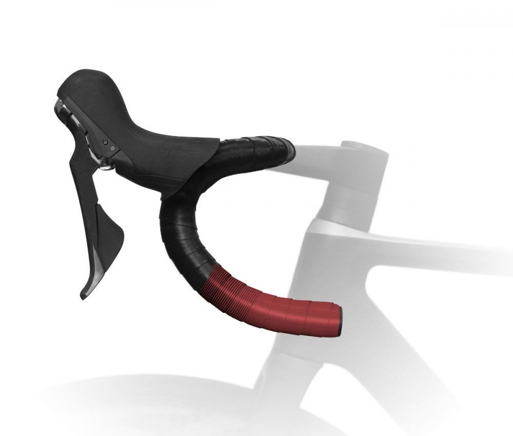 Fizik Lenkerband Vento Microtex Tacky Bi-Color 2mm Schwarz-rot 4 Fizik Lenkerband Vento Microtex Tacky Bi-Color 2mm Schwarz-rot – Bild 2