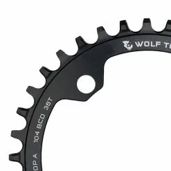 Wolf Tooth Drop Stop A Kettenblatt - Lochkreis 104mm 9-12 Fach 36 Zaehne -Innenlager Verkaufsladen 57230 2