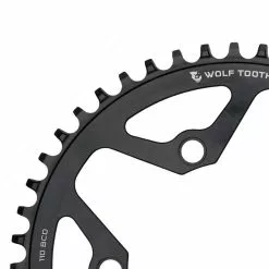 Wolf Tooth Drop Stop B Kettenblatt - Road / Gravel / CX Lochkreis 110mm 9-12 Fach 46 Zaehne -Innenlager Verkaufsladen 57264 2