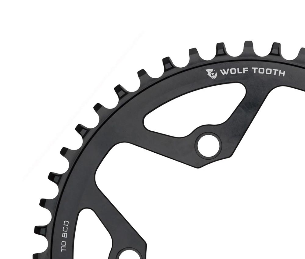 Wolf Tooth Drop Stop B Kettenblatt - Road / Gravel / CX Lochkreis 110mm 9-12 Fach 52 Zaehne 5 Wolf Tooth Drop Stop B Kettenblatt - Road / Gravel / CX Lochkreis 110mm 9-12 Fach 52 Zaehne – Bild 3