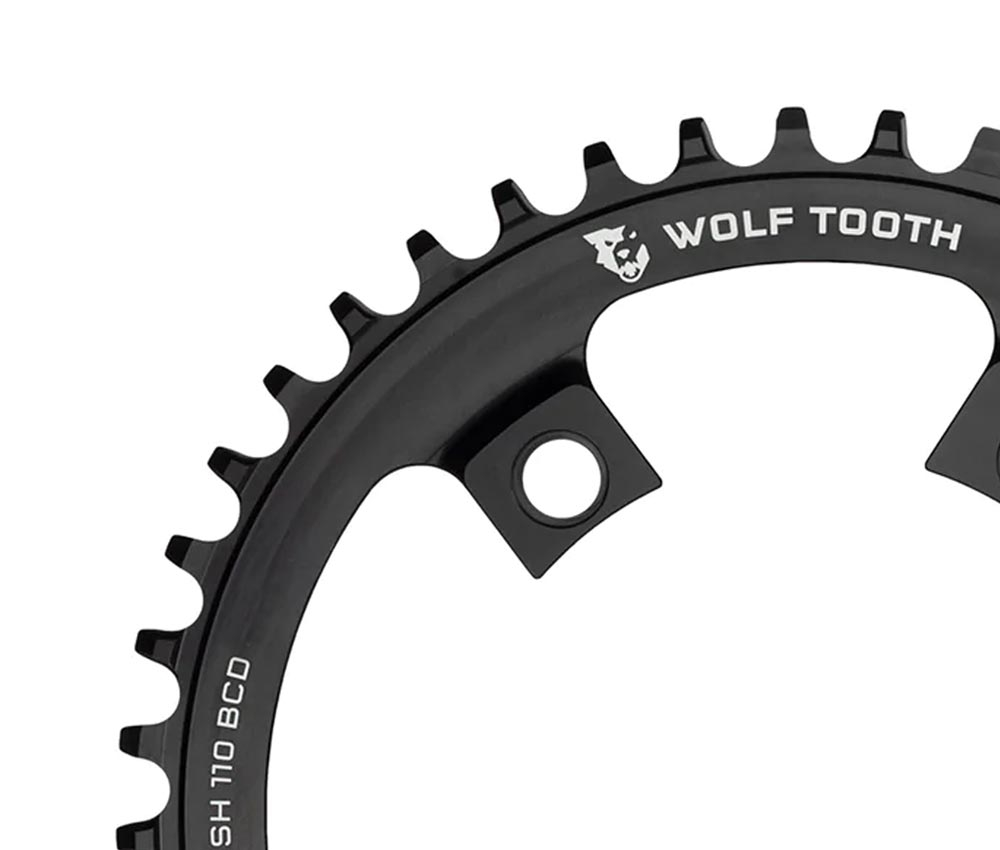 Wolf Tooth Drop Stop B Kettenblatt - Shimano Lochkreis 110mm Asymmetrisch 9-12 Fach 36 Zaehne 5 Wolf Tooth Drop Stop B Kettenblatt - Shimano Lochkreis 110mm Asymmetrisch 9-12 Fach 36 Zaehne – Bild 3