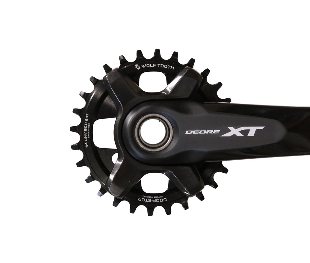 Wolf Tooth Drop Stop A Kettenblatt - MTB Lochkreis 64mm 9-12 Fach 26 Zaehne 5 Wolf Tooth Drop Stop A Kettenblatt - MTB Lochkreis 64mm 9-12 Fach 26 Zaehne – Bild 3