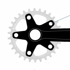 Wolf Tooth Drop Stop A Kettenblatt - Vintage / Surley OD Lochkreis 94mm 9-12 Fach 32 Zaehne -Innenlager Verkaufsladen 57315 3