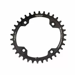 Wolf Tooth Drop Stop A Oval Kettenblatt - Lochkreis 104mm 9-12 Fach 34 Zaehne -Innenlager Verkaufsladen 57318 1