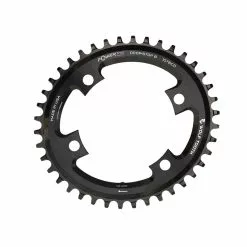Wolf Tooth Drop Stop B Oval Kettenblatt - Sram Asymmetrisch Lochkreis 107mm 9-12 Fach 38 Zaehne