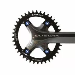 Wolf Tooth Drop Stop B Oval Kettenblatt - Shimano Lochkreis 110mm Asymmetrisch 9-12 Fach 44 Zaehne -Innenlager Verkaufsladen 57324 2