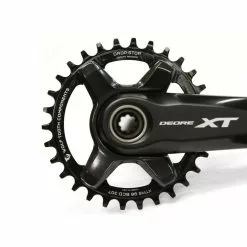 Wolf Tooth Drop Stop A Kettenblatt - Shimano XT / SLX / Deore Lochkreis 96mm 9-12 Fach 34 Zaehne -Innenlager Verkaufsladen 57358 2