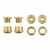 Wolf Tooth Kettenblattschrauben Set - M8x6mm 1-fach 4-Arm Aluminium Gold -Innenlager Verkaufsladen 57416 0 Wolf Tooth Chainbolts 4CBCN06GLD