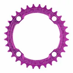 Race Face Single Narrow Wide Kettenblatt 32 Zaehne 104 Lk Violett