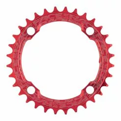 Race Face Single Narrow Wide Kettenblatt 36 Zaehne 104 Lk Rot