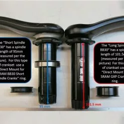 Wolf Tooth Drop Stop A Kettenblatt - Sram Direct Mount 6mm Offset 9-12 Fach 34 Zaehne -Innenlager Verkaufsladen 57827 6