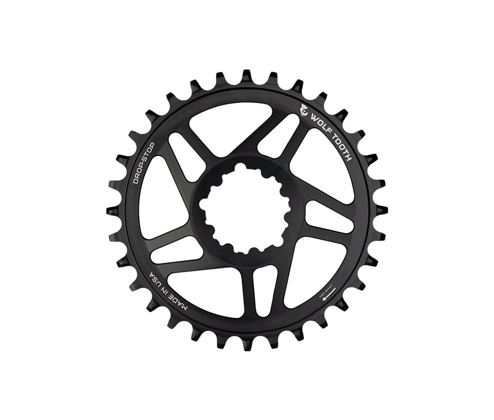 Wolf Tooth Drop Stop A Kettenblatt - Sram Direct Mount 3mm Offset 9-12 Fach 30 Zaehne 4 Wolf Tooth Drop Stop A Kettenblatt - Sram Direct Mount 3mm Offset 9-12 Fach 30 Zaehne – Bild 2