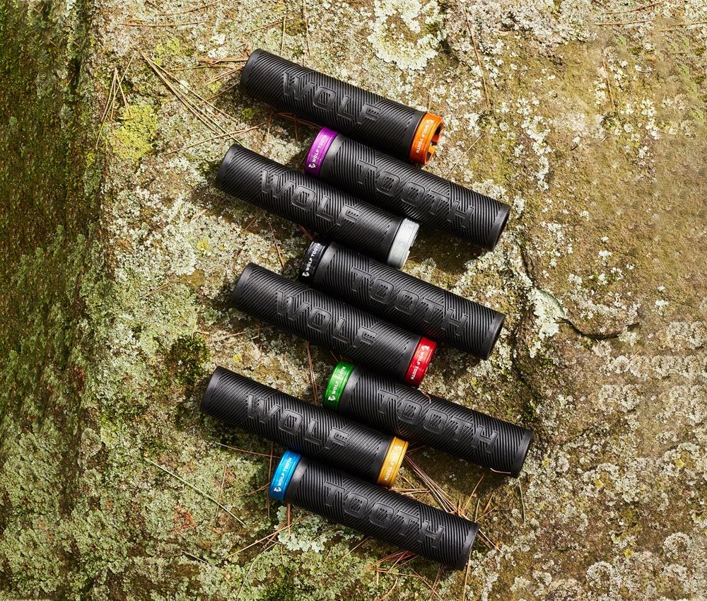 Wolf Tooth Echo Lenkergriffe - 132x32mm Schraubbar Aluminium Orange 8 Wolf Tooth Echo Lenkergriffe - 132x32mm Schraubbar Aluminium Orange – Bild 6