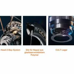 Campagnolo Hyperon Ultra Laufradsatz Disc Centerlock Clincher Rotor N3W 9 Campagnolo Hyperon Ultra Laufradsatz Disc Centerlock Clincher Rotor N3W -Innenlager Verkaufsladen 59835 3