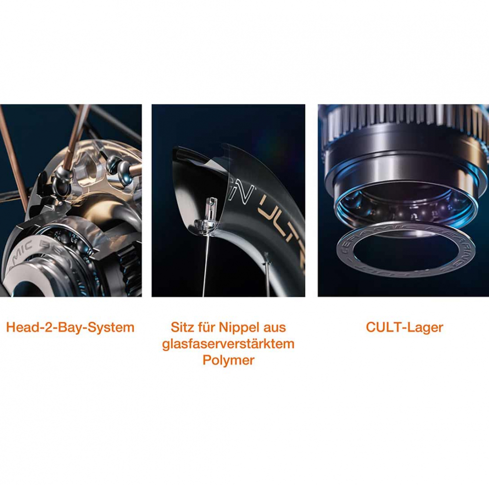 Campagnolo Hyperon Ultra Laufradsatz Disc Centerlock Clincher Rotor N3W 6 Campagnolo Hyperon Ultra Laufradsatz Disc Centerlock Clincher Rotor N3W – Bild 4
